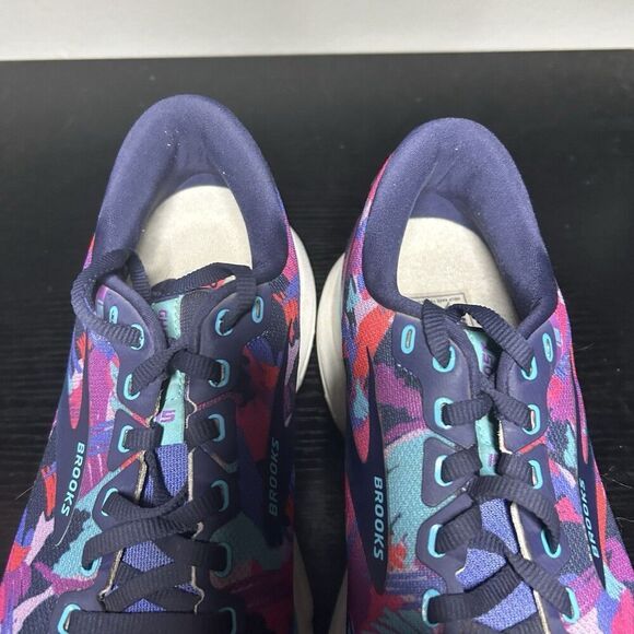 Women’s Brooks Ghost 15 Purple Blue Sneakers Running Shoes 10 Empower Her - Picture 6 of 15